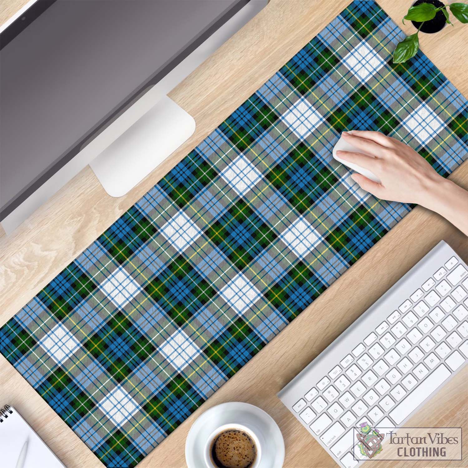 Tartan Vibes Clothing Campbell Dress Tartan Mouse Pad