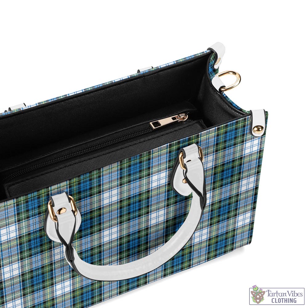 Tartan Vibes Clothing Campbell Dress Ancient Tartan Luxury Leather Handbags