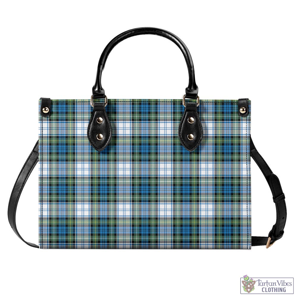 Tartan Vibes Clothing Campbell Dress Ancient Tartan Luxury Leather Handbags