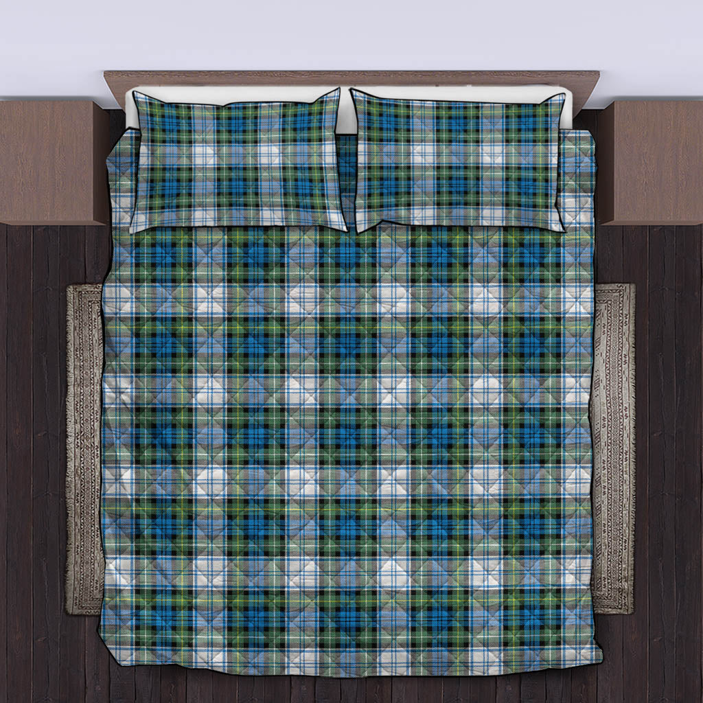 Campbell Dress Ancient Tartan Quilt Bed Set King - Tartan Vibes Clothing