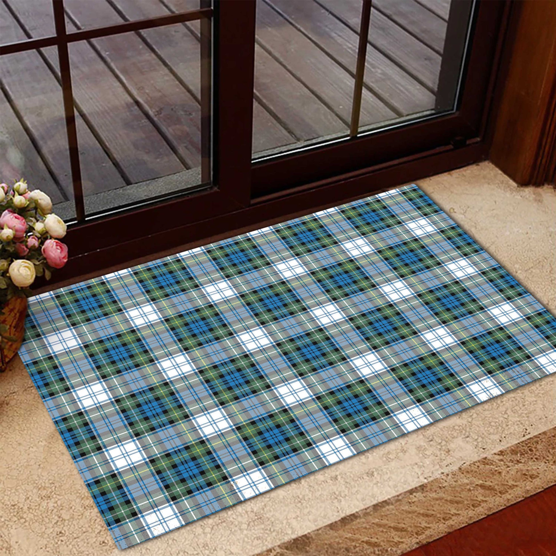 Campbell Dress Ancient Tartan Door Mat - Tartanvibesclothing