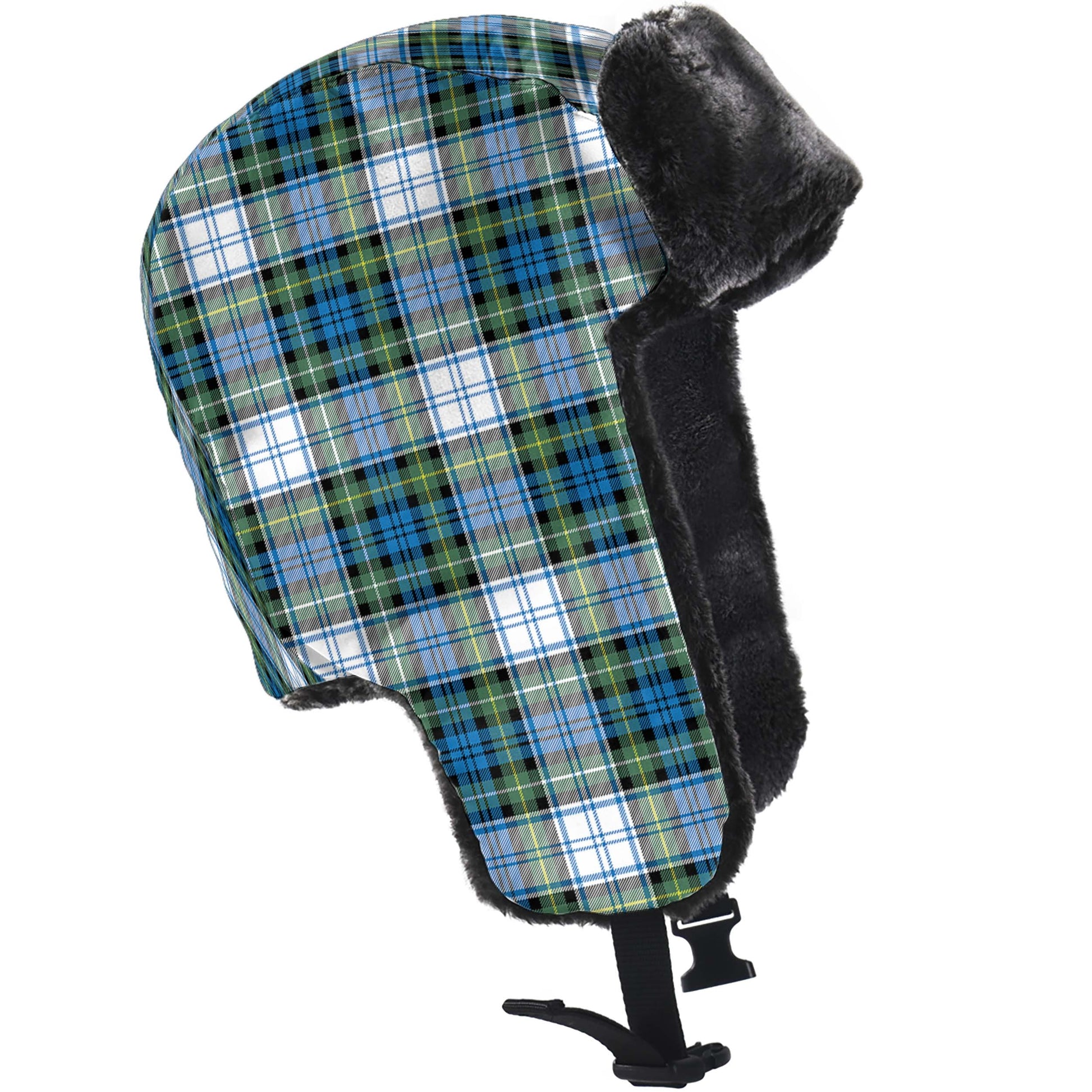 Campbell Dress Ancient Tartan Winter Trapper Hat - Tartanvibesclothing