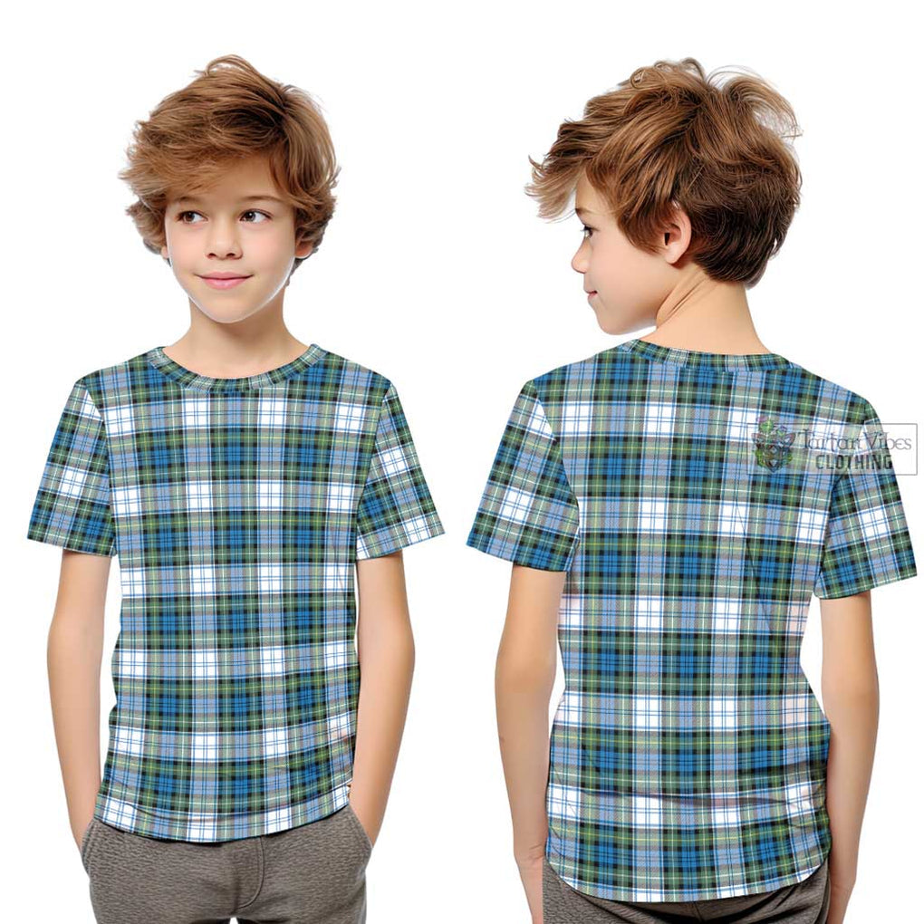 Campbell Dress Ancient Tartan Kid T-Shirt - Tartanvibesclothing Shop