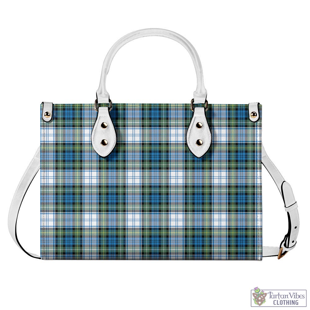 Tartan Vibes Clothing Campbell Dress Ancient Tartan Luxury Leather Handbags