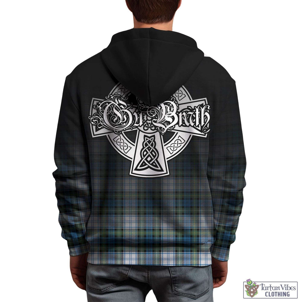 Tartan Vibes Clothing Campbell Dress Ancient Tartan Hoodie Featuring Alba Gu Brath Family Crest Celtic Inspired