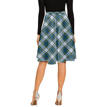 Campbell Dress Ancient Tartan Melete Pleated Midi Skirt