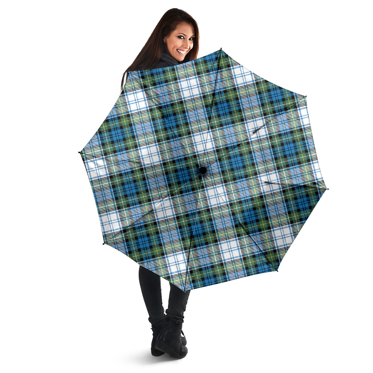 Campbell Dress Ancient Tartan Umbrella - Tartanvibesclothing