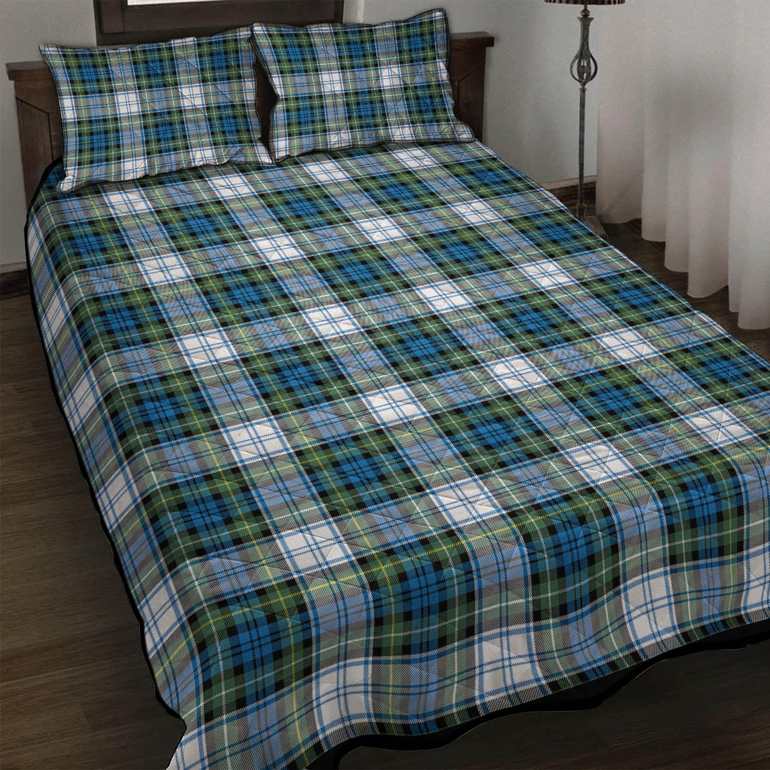 Campbell Dress Ancient Tartan Quilt Bed Set - Tartan Vibes Clothing