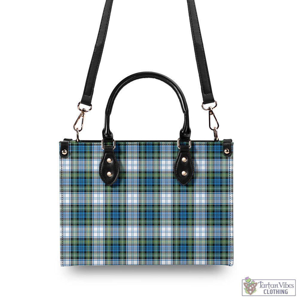 Tartan Vibes Clothing Campbell Dress Ancient Tartan Luxury Leather Handbags