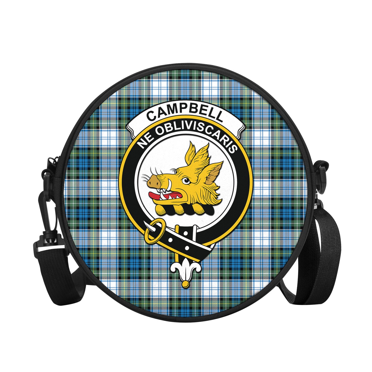 campbell-dress-ancient-tartan-round-satchel-bags-with-family-crest