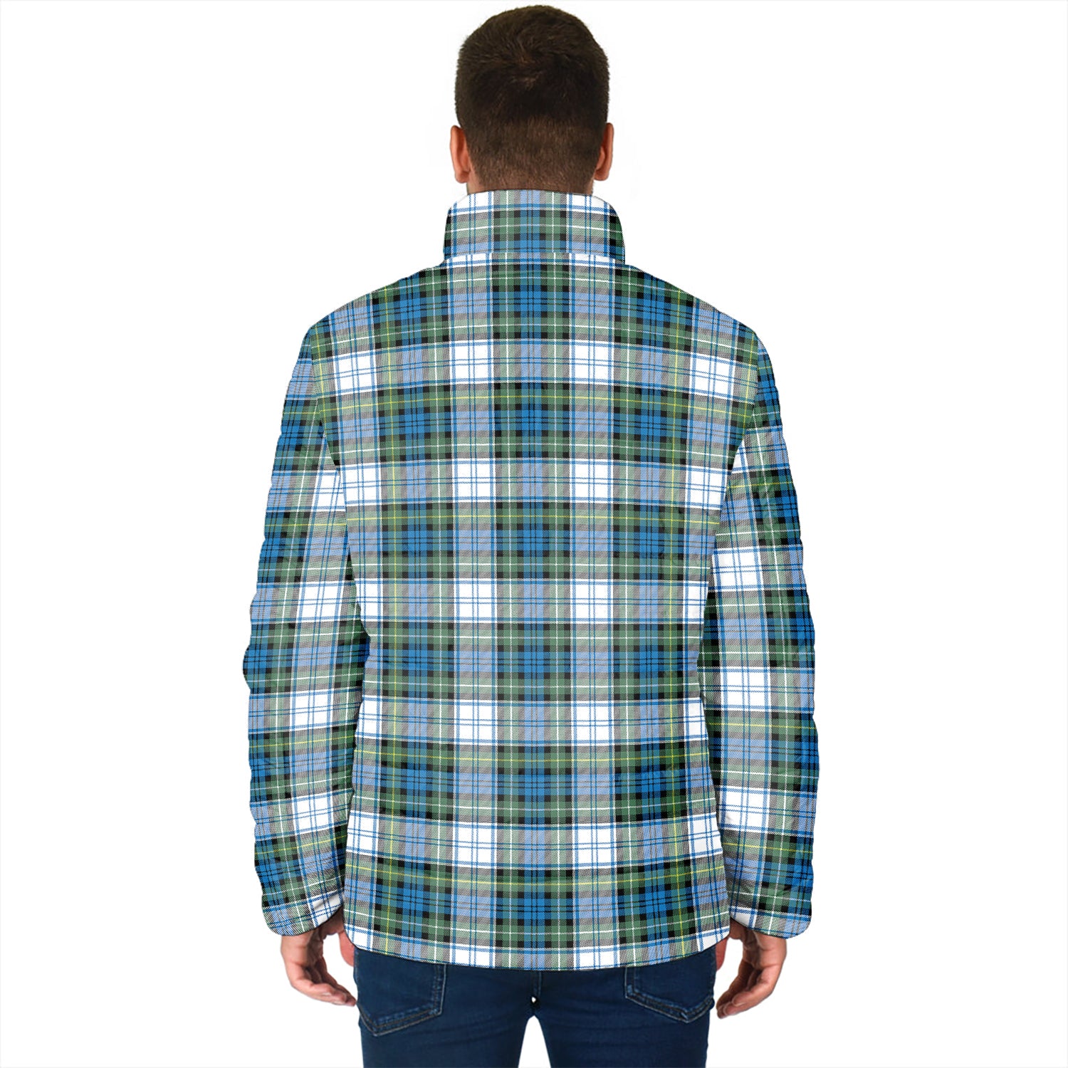 Campbell Dress Ancient Tartan Padded Jacket - Tartan Vibes Clothing