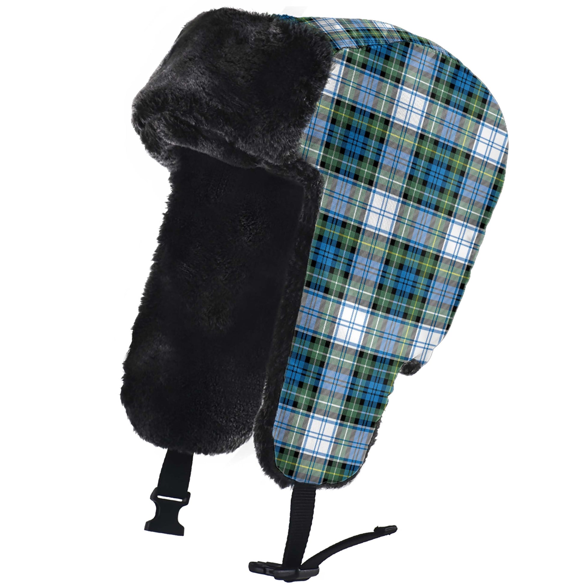 Campbell Dress Ancient Tartan Winter Trapper Hat - Tartanvibesclothing