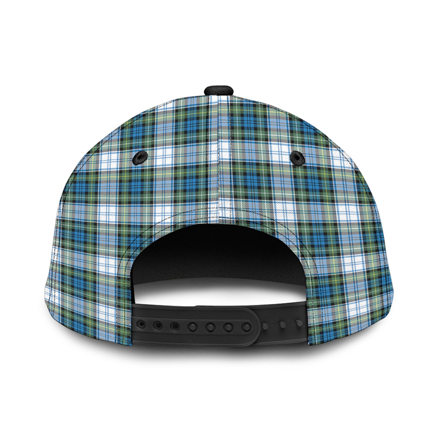 Campbell Dress Ancient Tartan Classic Cap with Family Crest - Tartan Vibes Clothing