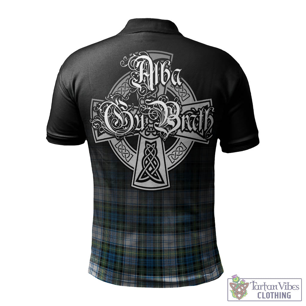 Tartan Vibes Clothing Campbell Dress Ancient Tartan Polo Shirt Featuring Alba Gu Brath Family Crest Celtic Inspired