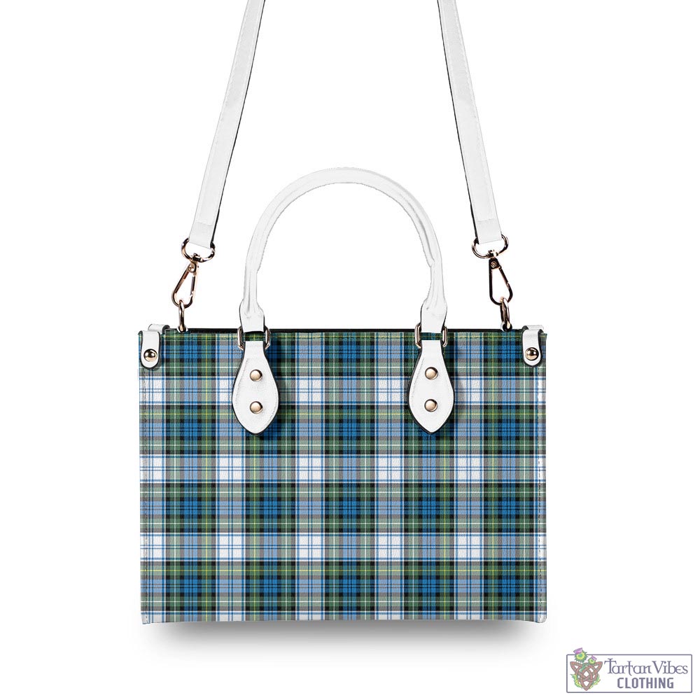 Tartan Vibes Clothing Campbell Dress Ancient Tartan Luxury Leather Handbags