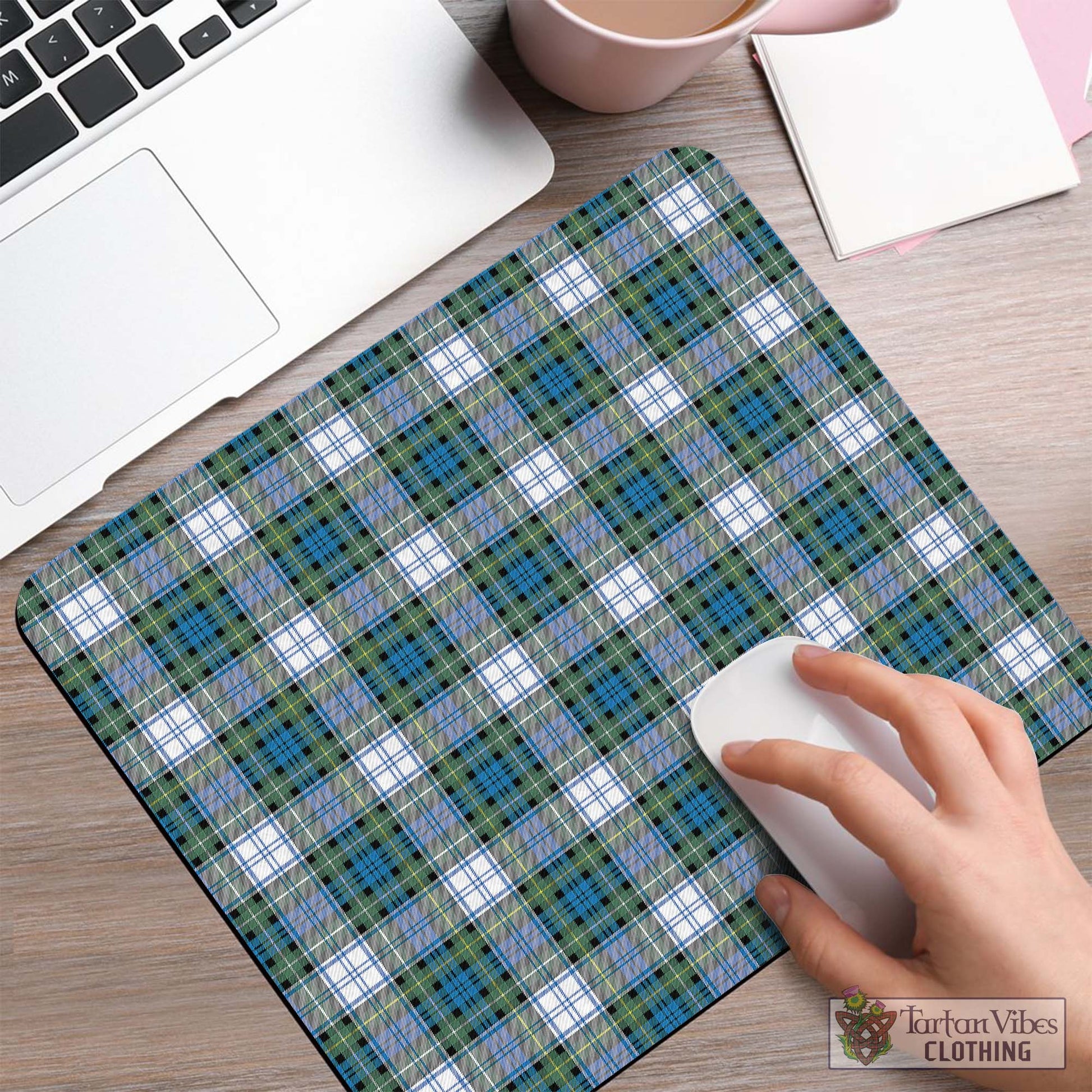 Tartan Vibes Clothing Campbell Dress Ancient Tartan Mouse Pad