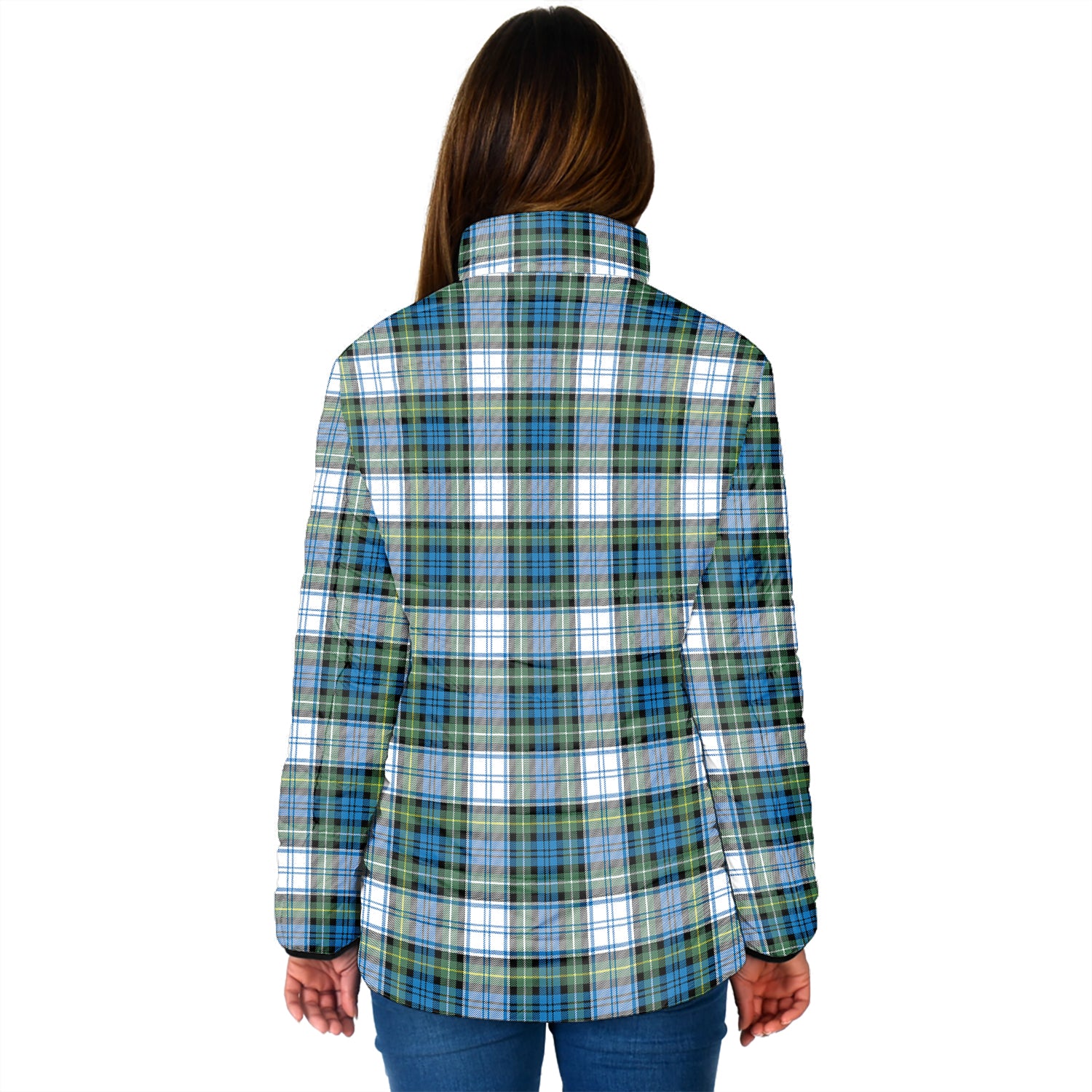 Campbell Dress Ancient Tartan Padded Jacket - Tartan Vibes Clothing