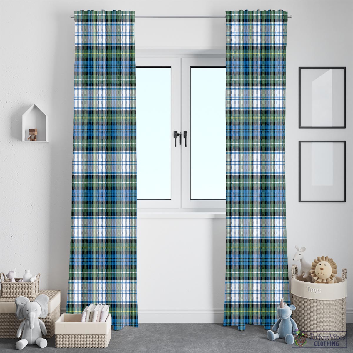 Campbell Dress Ancient Tartan Window Curtain