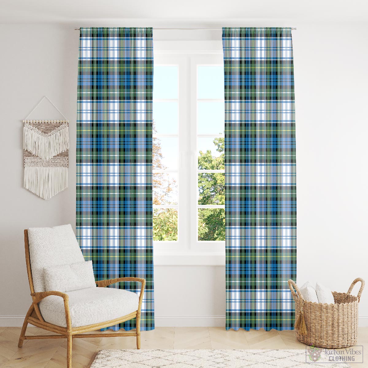 Campbell Dress Ancient Tartan Window Curtain