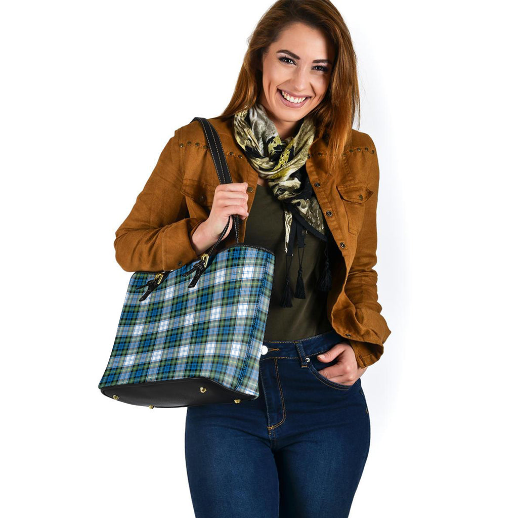 campbell-dress-ancient-tartan-leather-tote-bag