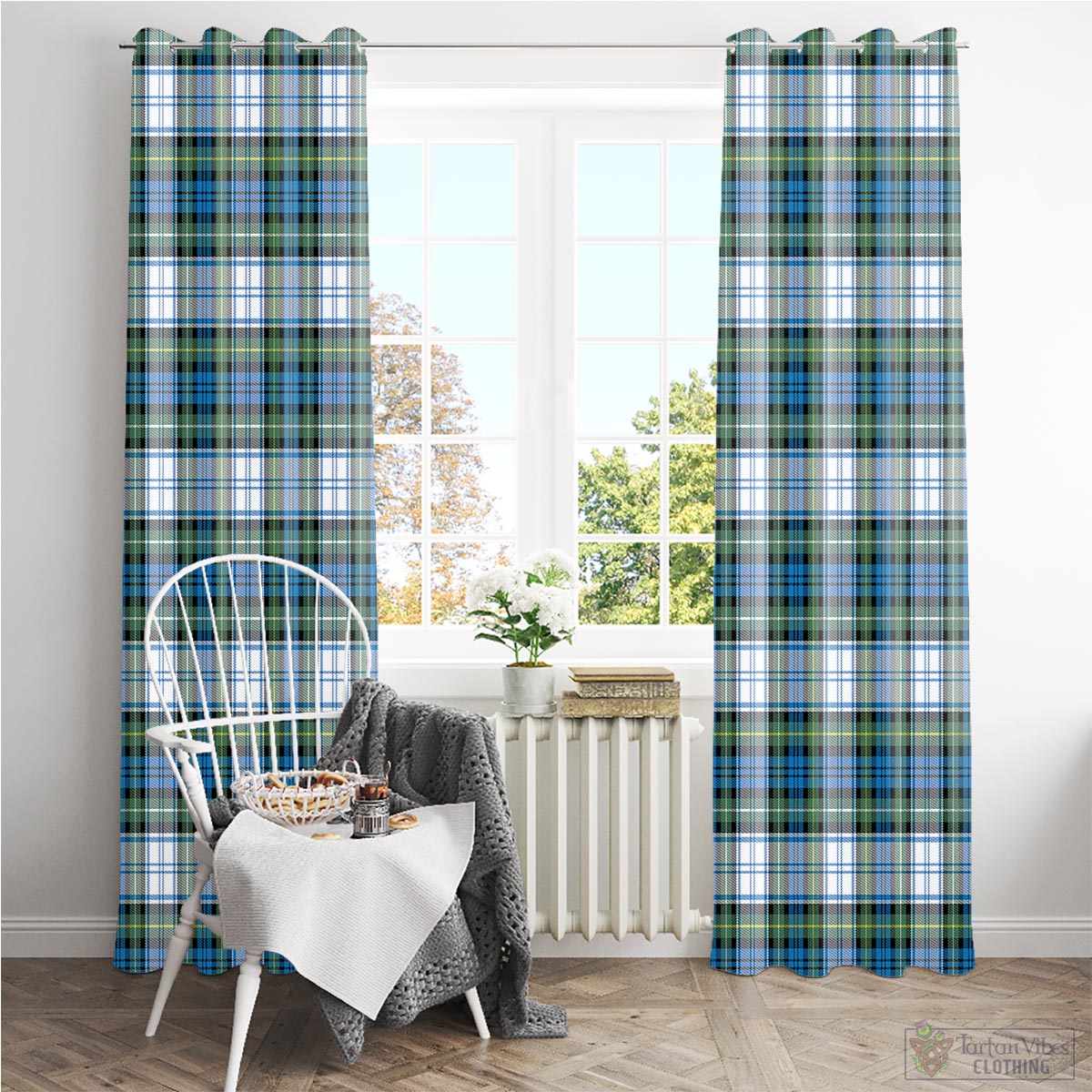 Campbell Dress Ancient Tartan Window Curtain