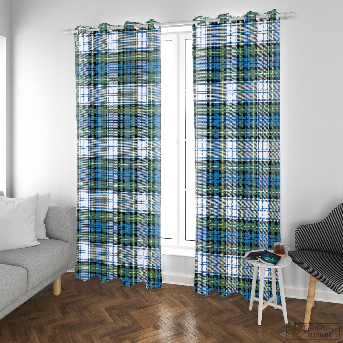 Campbell Dress Ancient Tartan Window Curtain