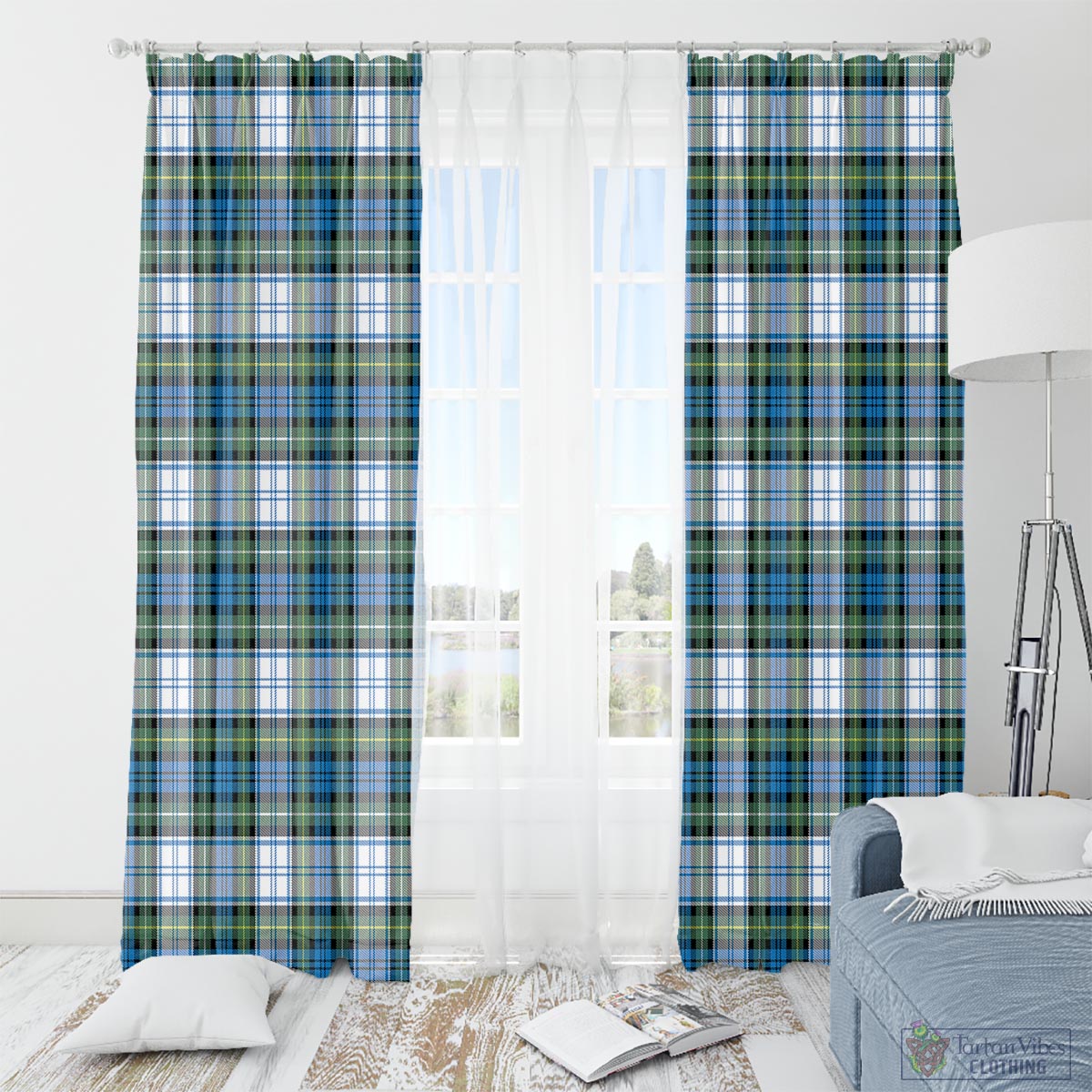 Campbell Dress Ancient Tartan Window Curtain