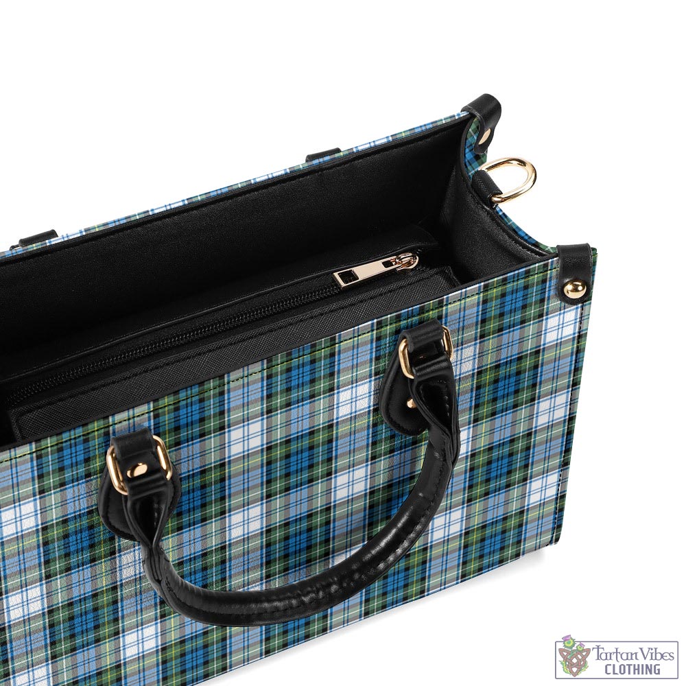 Tartan Vibes Clothing Campbell Dress Ancient Tartan Luxury Leather Handbags