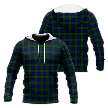 Campbell Tartan Knitted Hoodie