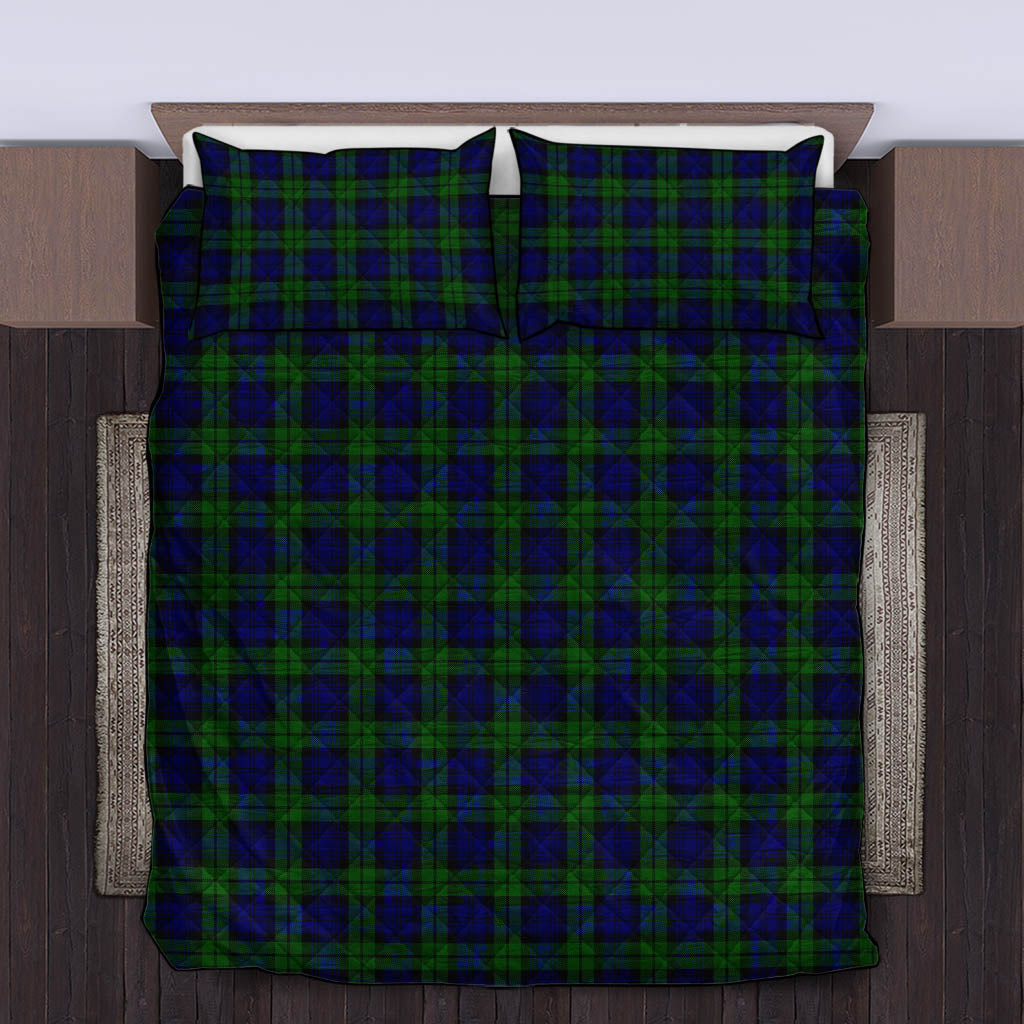 Campbell Tartan Quilt Bed Set King - Tartan Vibes Clothing