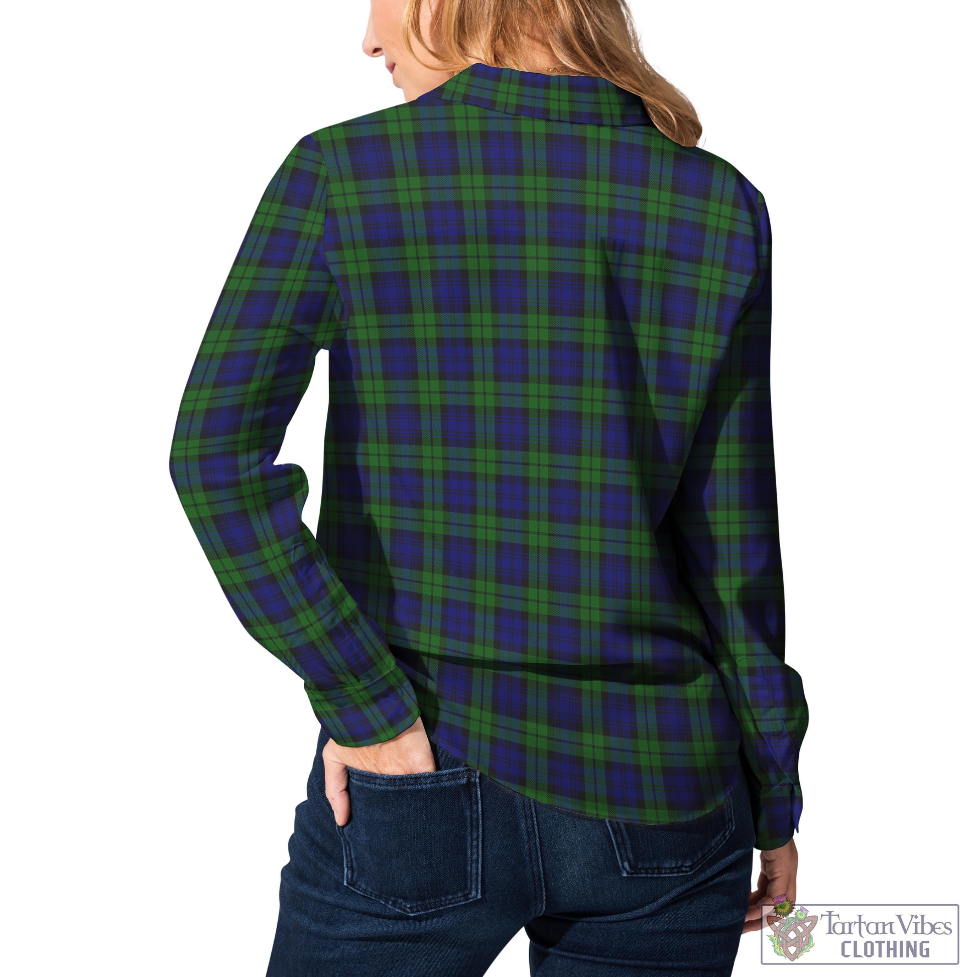 Campbell Modern Tartan Womens Casual Shirt