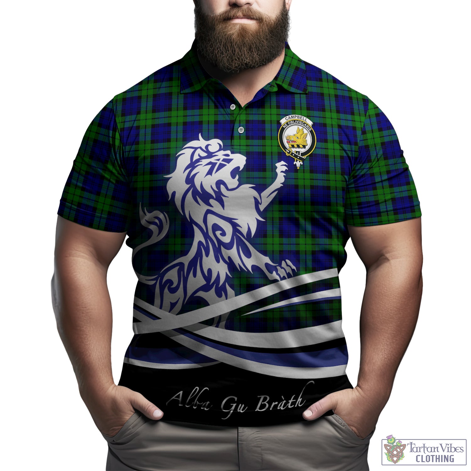 campbell-modern-tartan-polo-shirt-with-alba-gu-brath-regal-lion-emblem