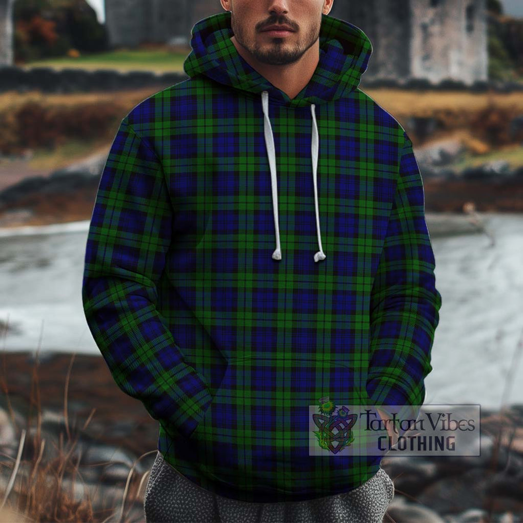 Campbell Tartan Cotton Hoodie Pullover Hoodie XS - Tartan Vibes Clothing