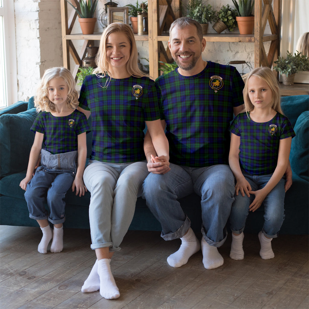 Campbell Tartan T-Shirt with Family Crest Kid's Shirt - Tartan Vibes Clothing