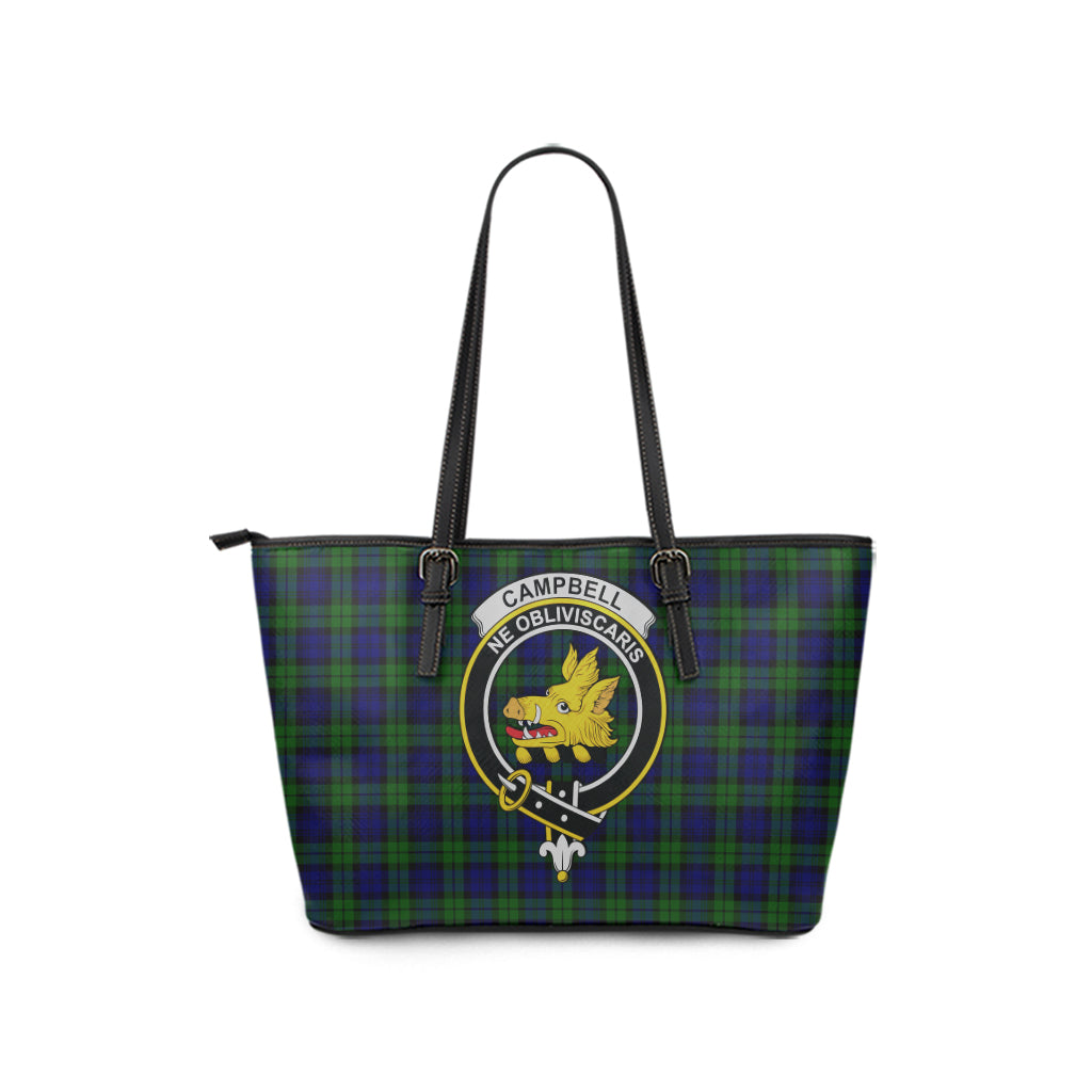 campbell-modern-tartan-leather-tote-bag-with-family-crest