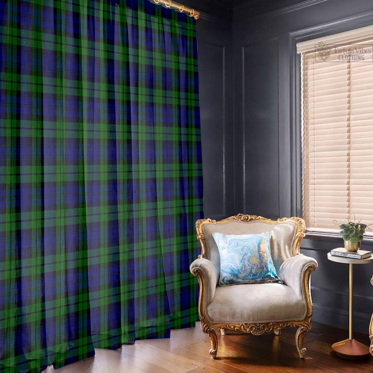 Campbell Modern Tartan Window Curtain