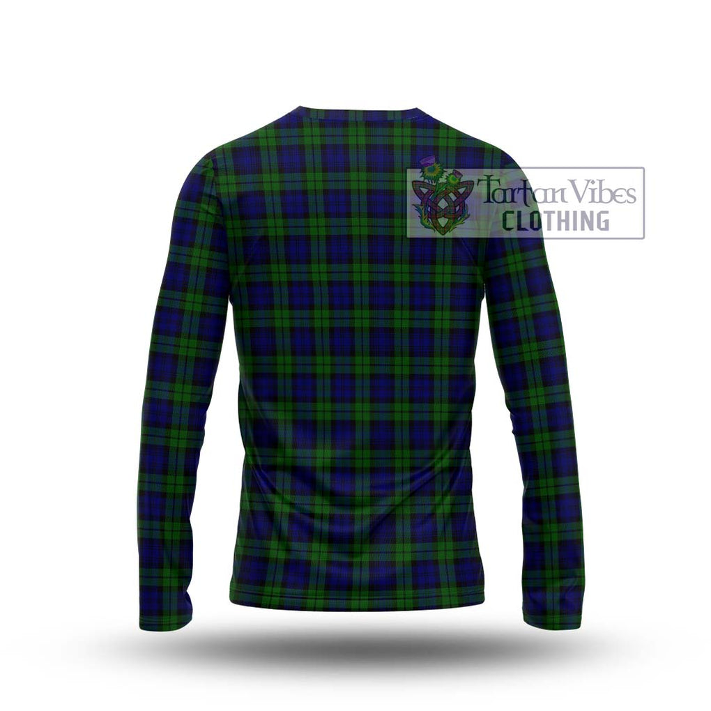Campbell Tartan Long Sleeve T-Shirt with Family Crest DNA In Me Style - Tartan Vibes Clothing
