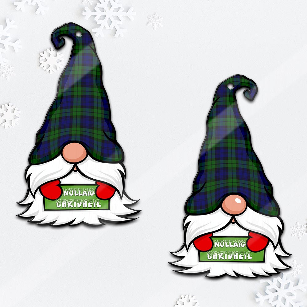 Campbell Gnome Christmas Ornament with His Tartan Christmas Hat - Tartan Vibes Clothing