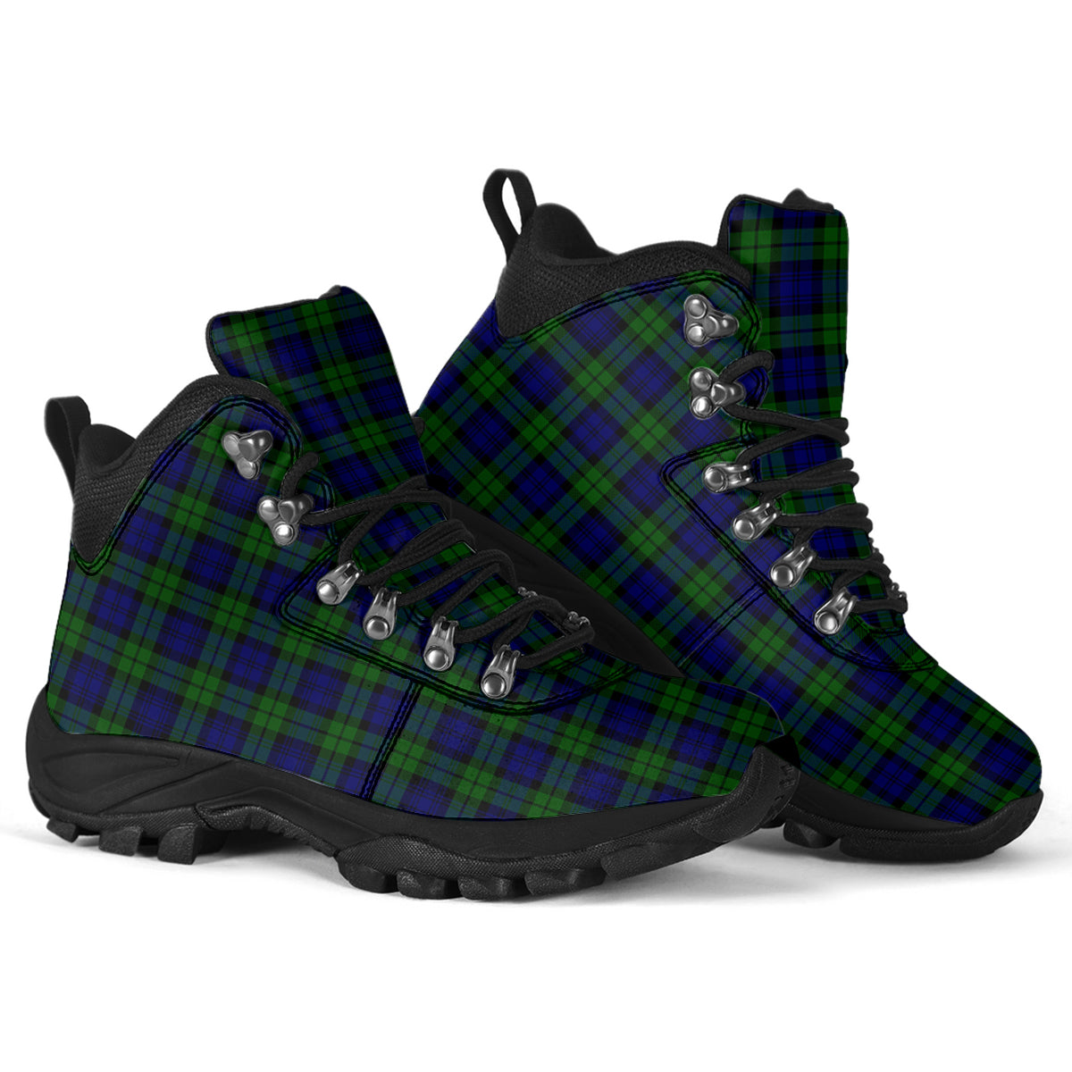 Campbell Modern Tartan Alpine Boots - Tartanvibesclothing