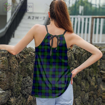 Campbell Tartan Loose Halter Neck Camisole