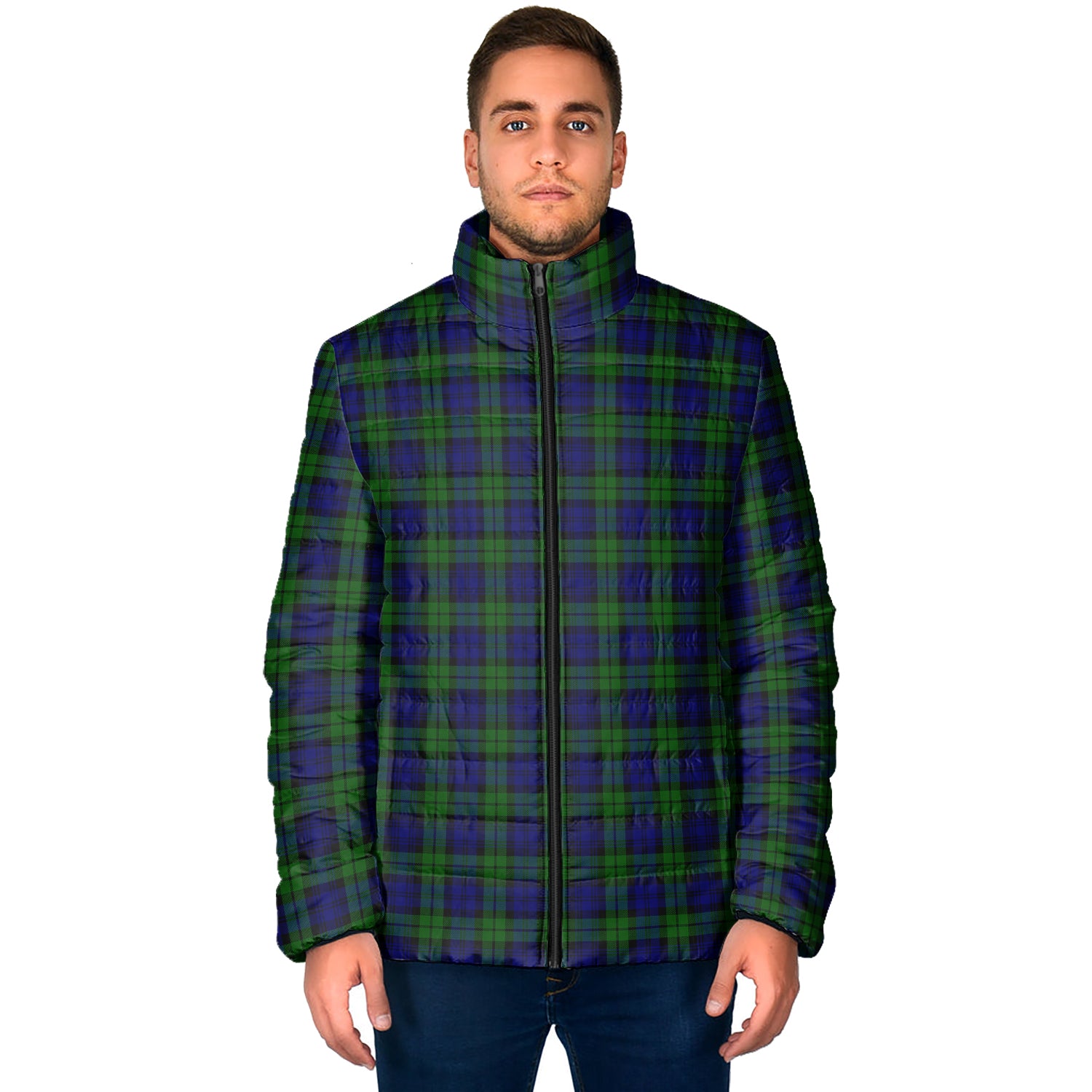 Campbell Tartan Padded Jacket - Tartan Vibes Clothing