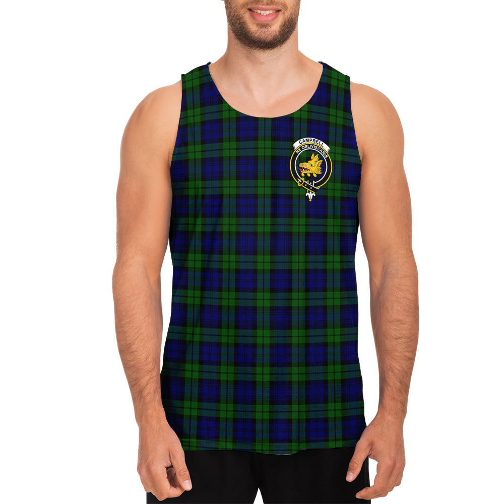 campbell-modern-tartan-mens-tank-top-with-family-crest