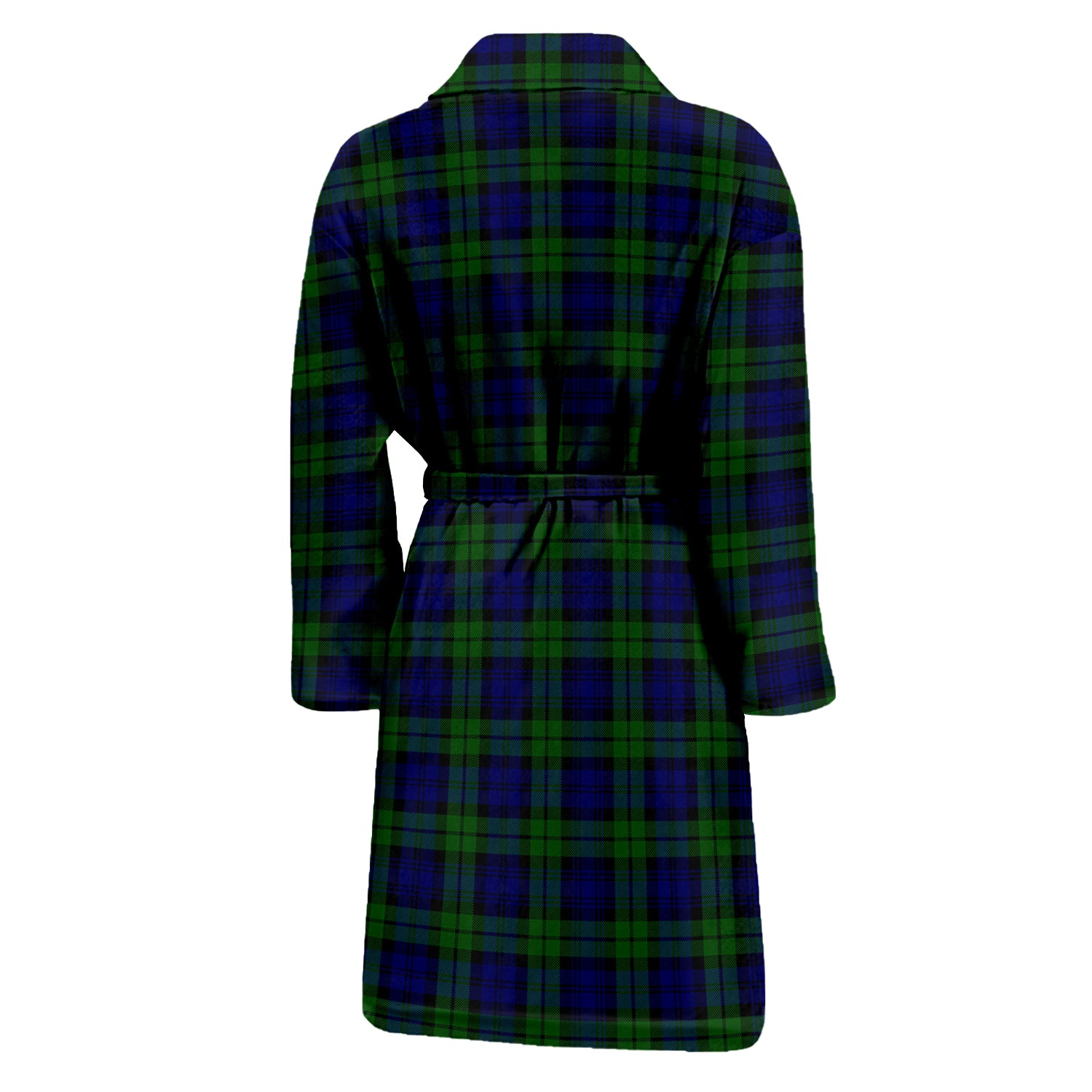 Campbell Tartan Bathrobe with Family Crest - Tartan Vibes Clothing