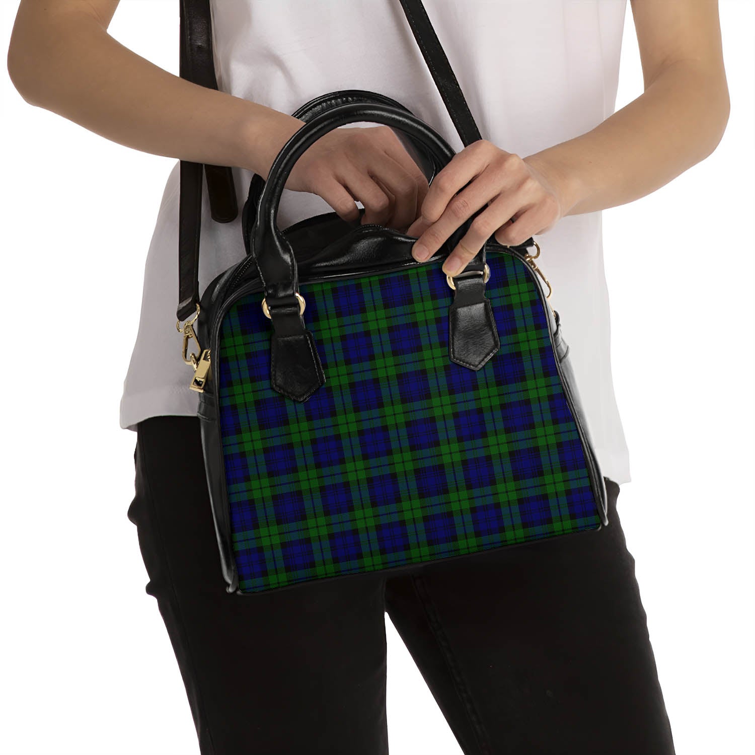 Campbell Modern Tartan Shoulder Handbags - Tartanvibesclothing