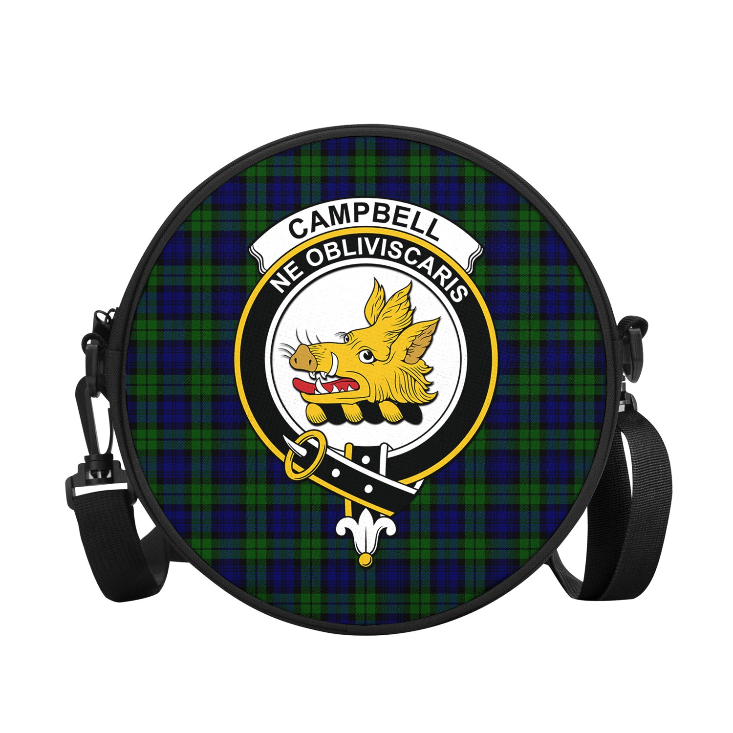 campbell-modern-tartan-round-satchel-bags-with-family-crest