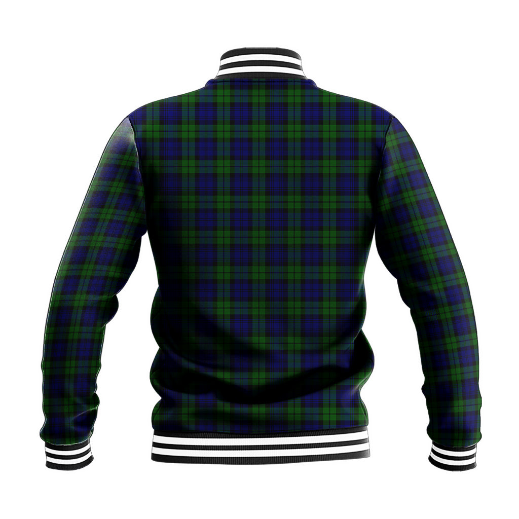 Campbell Tartan Baseball Jacket with Family Crest - Tartan Vibes Clothing