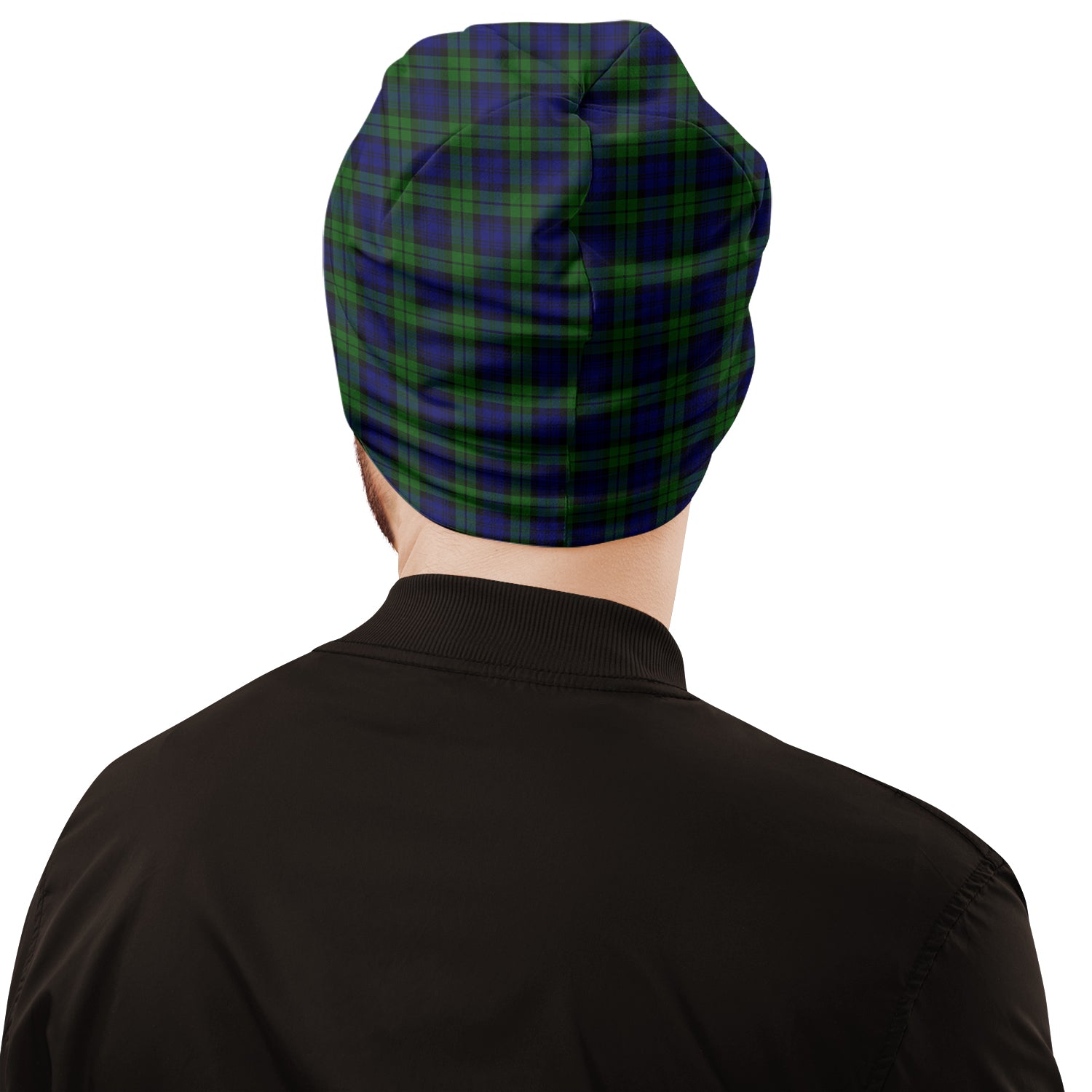 Campbell Tartan Beanies Hat with Family Crest - Tartan Vibes Clothing