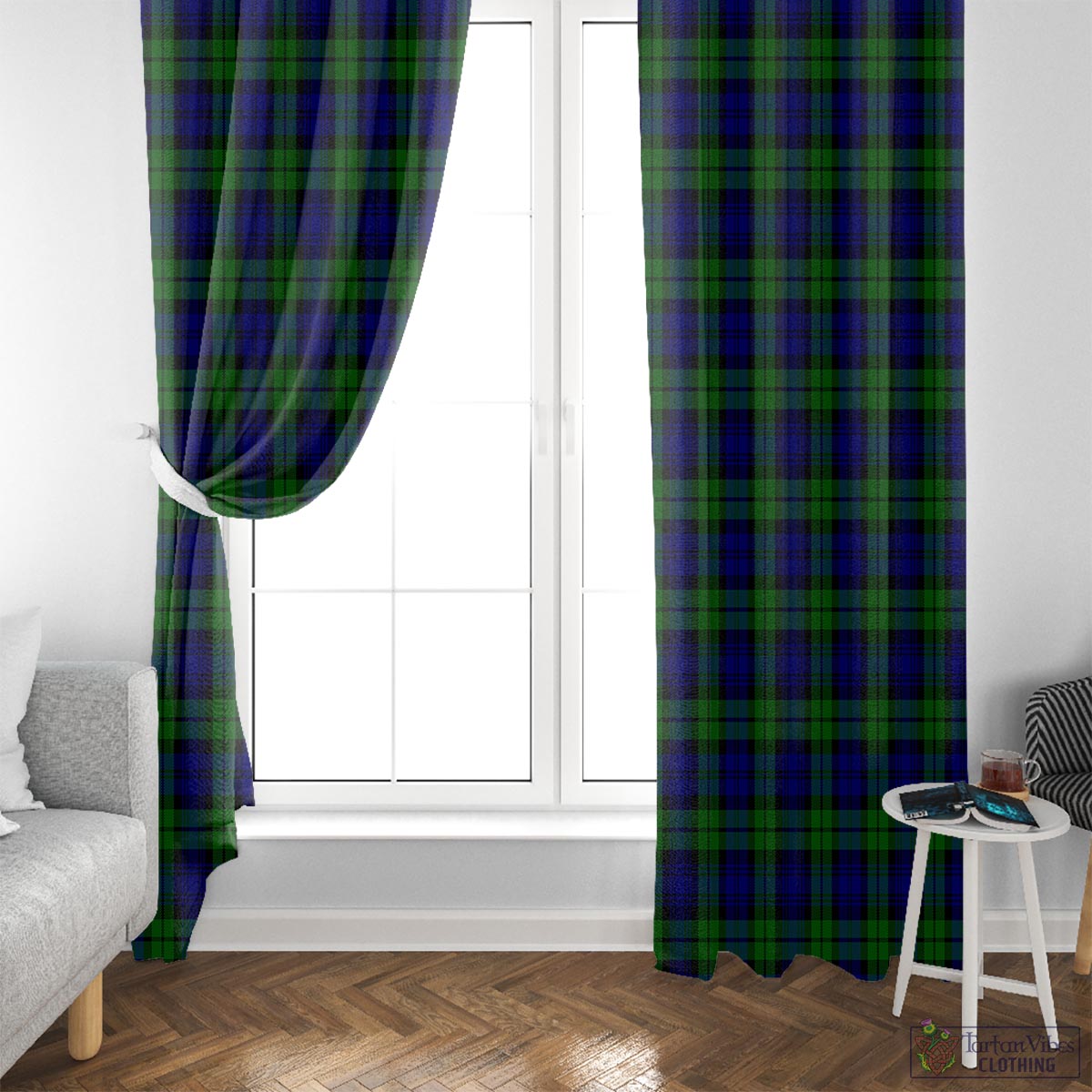 Campbell Modern Tartan Window Curtain