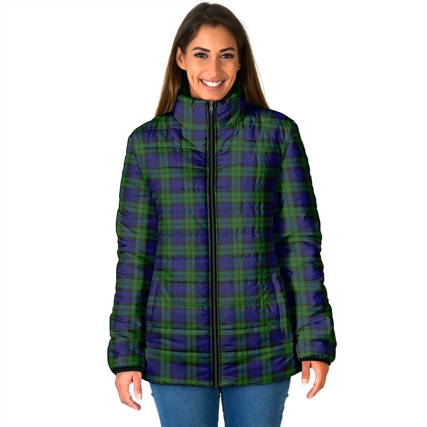 Campbell Tartan Padded Jacket - Tartan Vibes Clothing