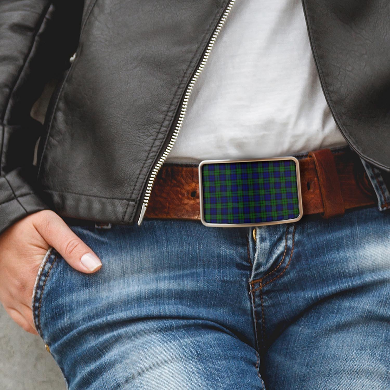 Campbell Tartan Belt Buckles - Tartan Vibes Clothing